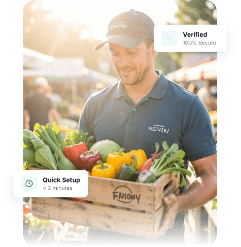 Fresh vegetables delivery